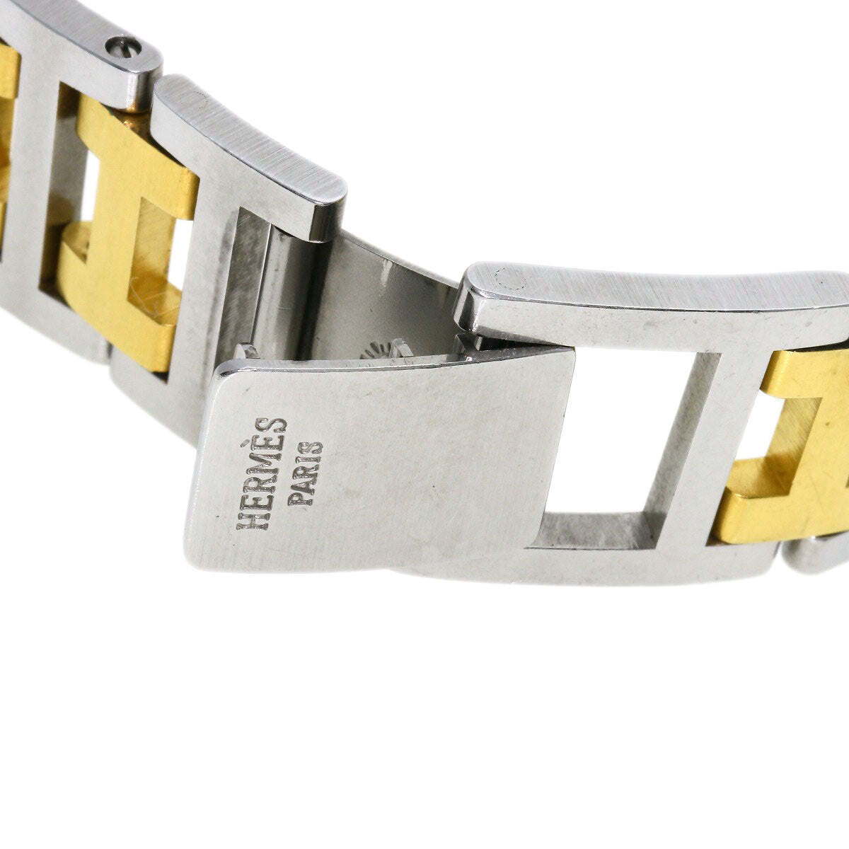 HERMES Clipper Old Belt Watches Stainless