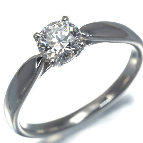 Tiffany&Co. Ring Harmony Solitaire Diamond 0.57Ct E Vs1 3Ex Us5.75-6 Pt950