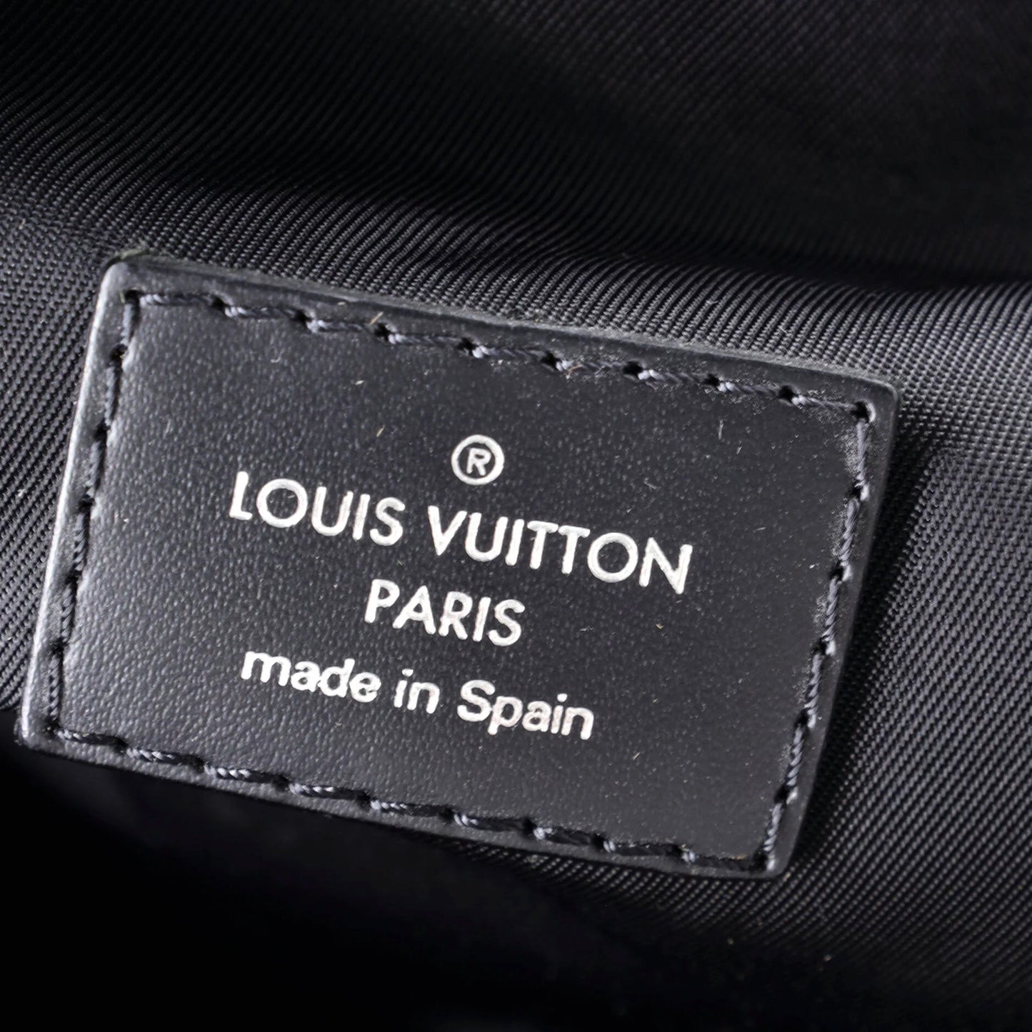 Louis Vuitton Cabas Light Drawstring Bag Monogram Eclipse Canvas