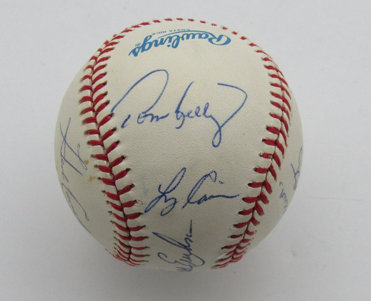 1994 Twins Team Signed/Auto (12) Oal Baseball Herb Carneal (Hof) 180647