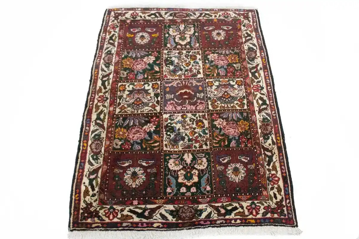 Vintage Handmade Floral Garden Design Oriental