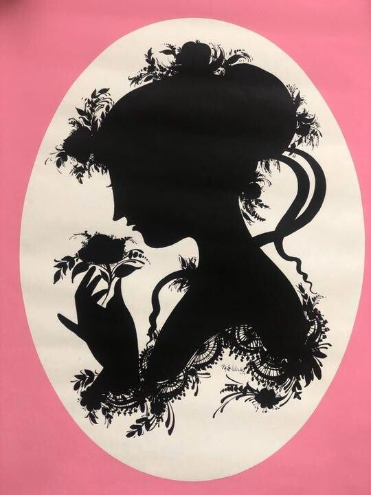 Bjorn Wiinblad Original Art Poster Signed Sheet