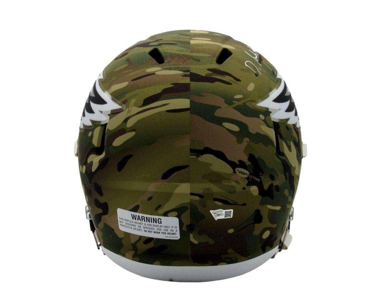 Devonta Smith Signed Full Size Camo Replica