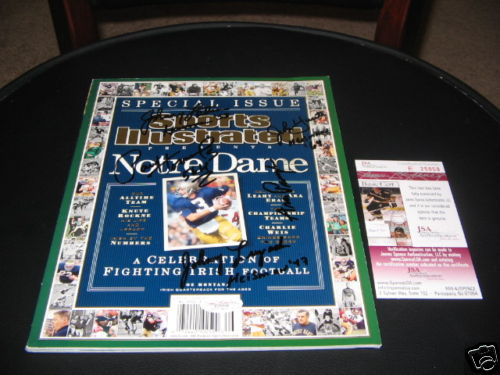 John Huarte,Ara Parseghian,Johnny Lujack +2