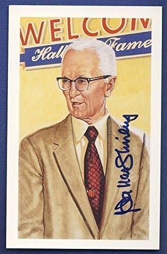 1992 Center Court J. Dallas Shirley Signed Hof