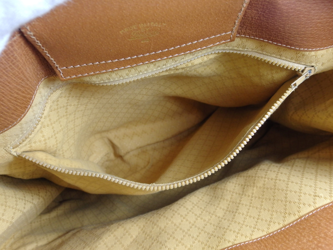 Gucci Handbag Brown X Beige