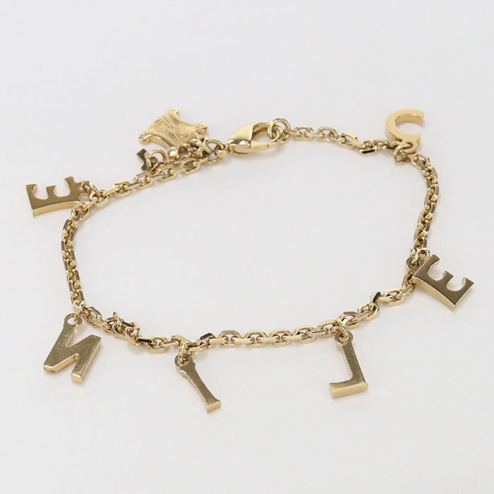 Celine Bracelet Metal Gold Women