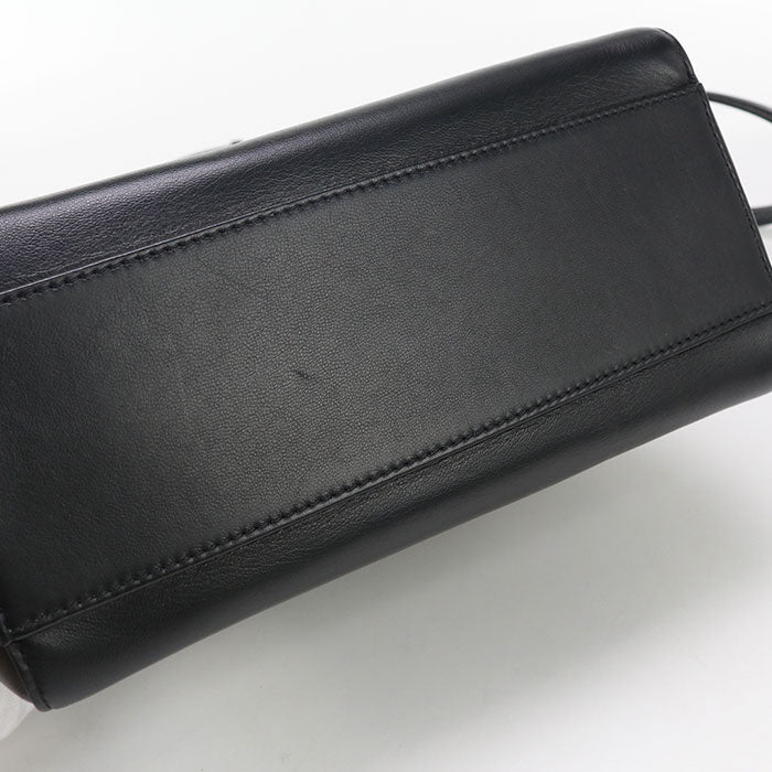 Fendi Fe92924 2Way Peek-A-Boo Mini Handbag Black Women
