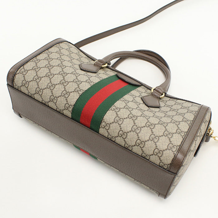 Gucci 524532 Travel Bag Ofidia 2Way Mini Boston Bag Gg Supreme Canvas Multicolor Women(Unisex)