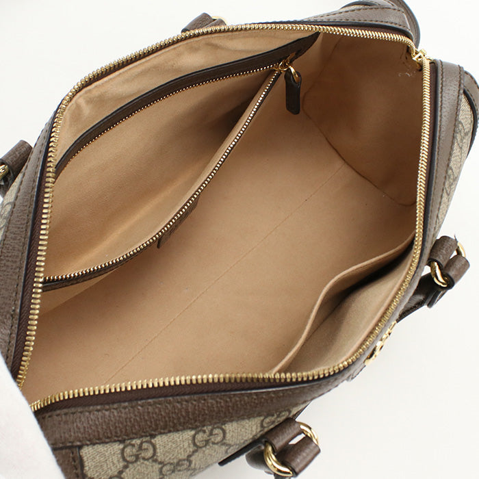 Gucci 524532 Travel Bag Ofidia 2Way Mini Boston Bag Gg Supreme Canvas Multicolor Women(Unisex)