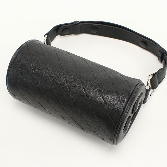 Gucci 760170 Blondy Handbag Leather Black Women