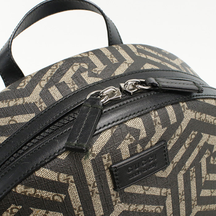 Gucci 406370 Backpack Gg Kaleido Backpack Pvc Brown Unisex