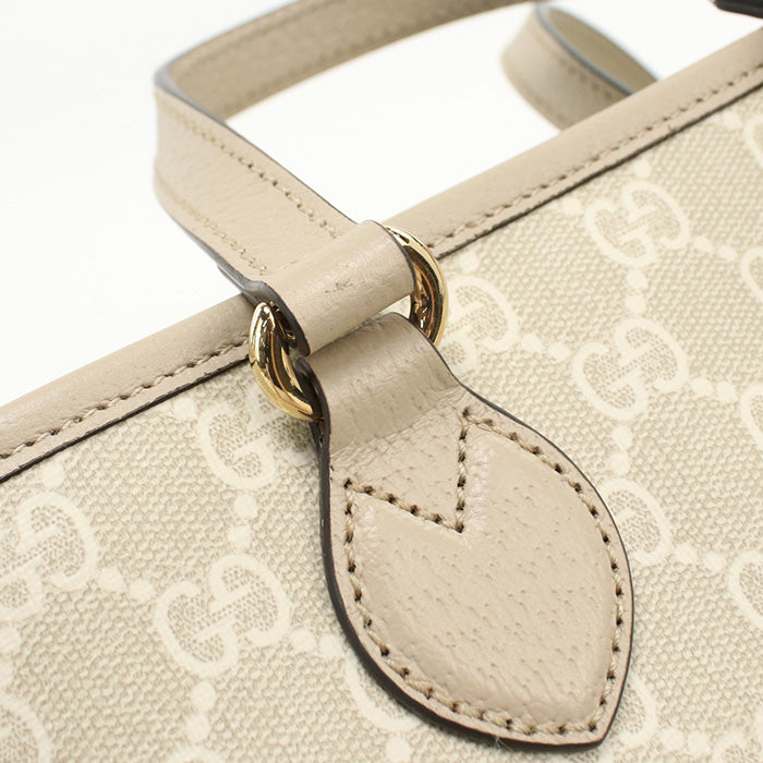Gucci 811716 Tote Bag Ofidia 2Waytote Bag Gg Supreme Beige Women