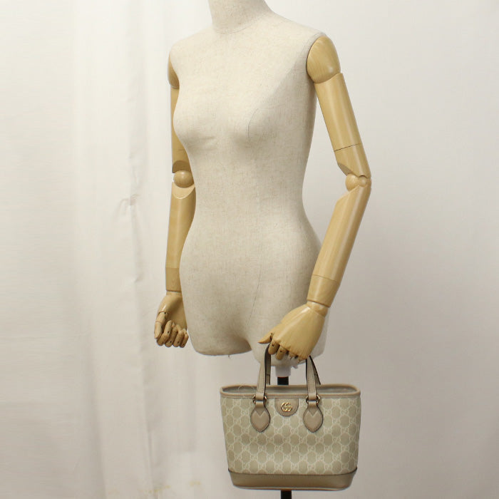Gucci 811716 Tote Bag Ofidia 2Waytote Bag Gg Supreme Beige Women