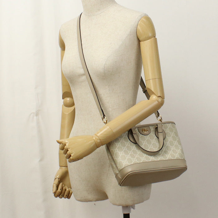 Gucci 811716 Tote Bag Ofidia 2Waytote Bag Gg Supreme Beige Women