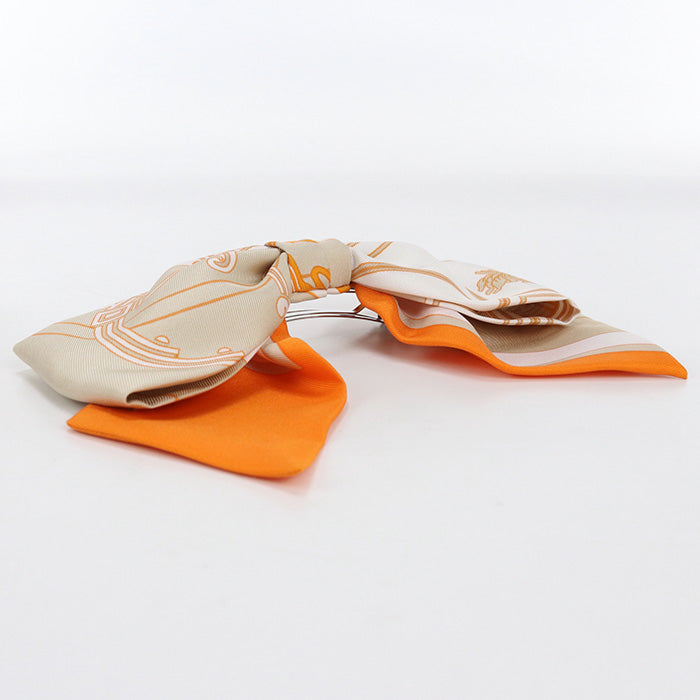 Hermes Valletta Grenelle Pm Hair Accessories/Hair Clip Silk,Metal Multicolor Women