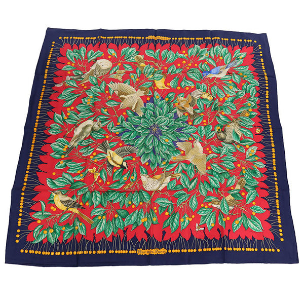 Hermes Scarf Calle 90 Stole Silk Multicolor Women