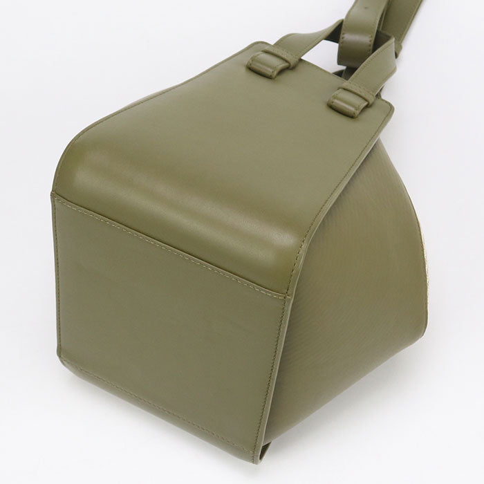 Loewe Lo89029 Hammock Bag Small 2Wayhandbag/Shoulder Bag Calfskin Green Women