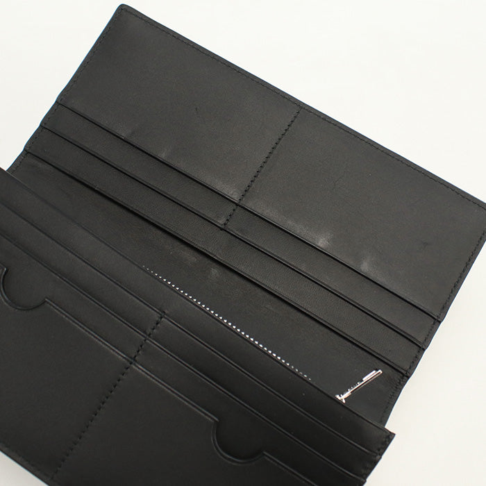 Loewe 101843 Long Wallet Repeat Anagram Flap Wallet Leather Brown Mens(Unisex)