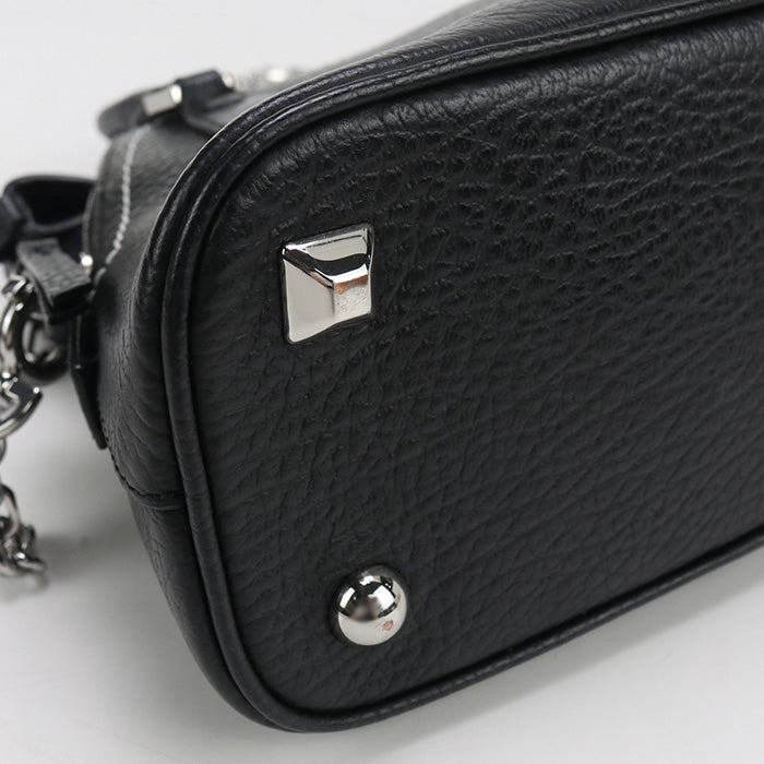 Maison Margiela S56Wg0081 P4455T8013 5Ac Handbag Calfskin Black Women