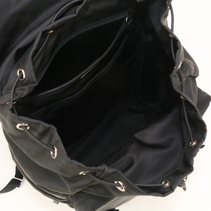 Prada Backpack Nylon Black Unisex