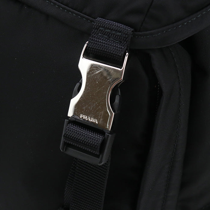 Prada Backpack Nylon Black Unisex