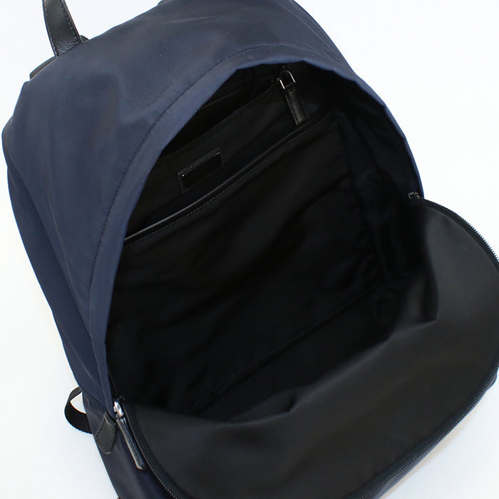 Prada 2Vz066 Backpack Testo Saffiano Day Pack Nylon,Leather Navy Mens(Unisex)