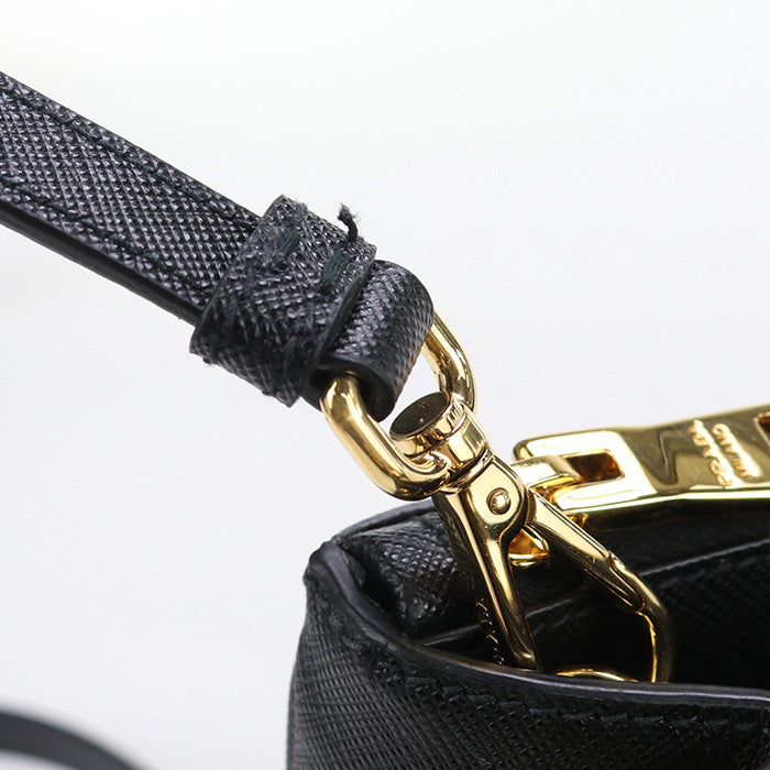 Prada 1Ba863 Tote Bag Galleria 2Waytote Bag Leather Black Women