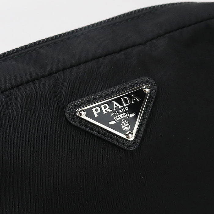 Prada 1Ns021 Pouch Nylon Black Women