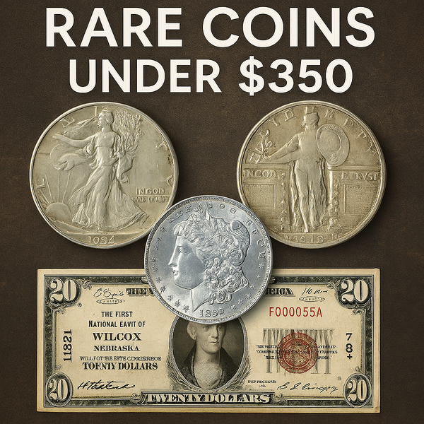 Rare Coins Under $350