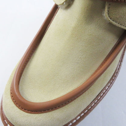 Hermes Short Boots Beauveroy/Calfskin Beige Palomino Emisfer Women 35
