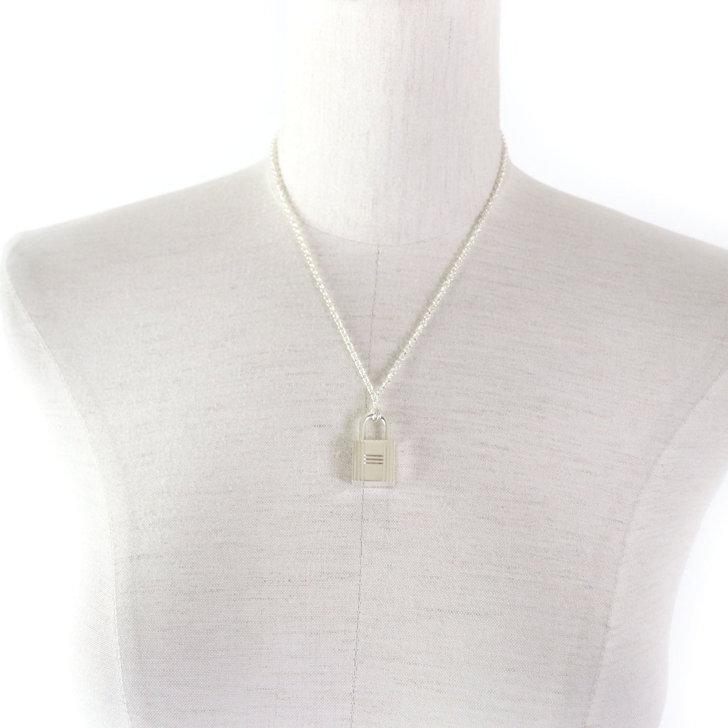 Hermes Necklace Main?Fag925 Silver Women