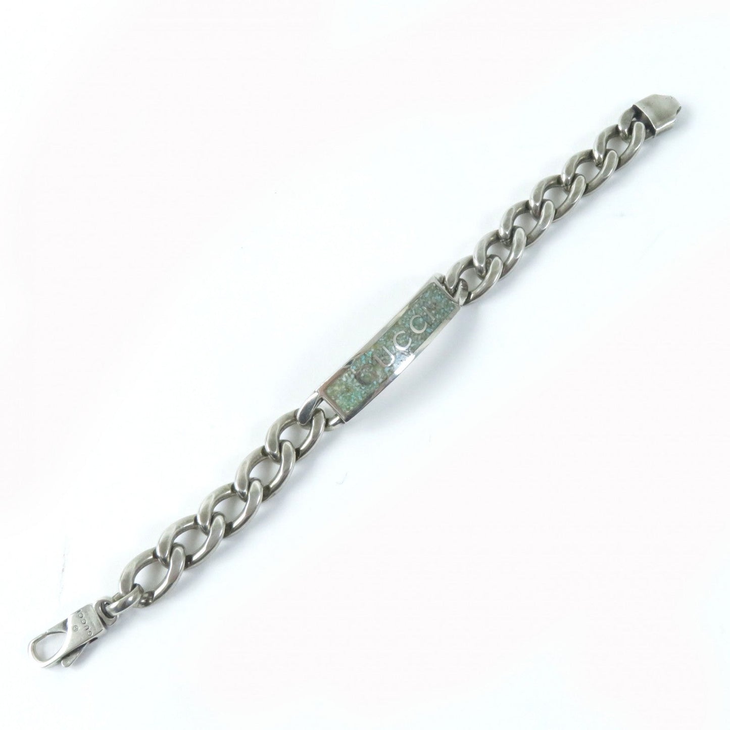 Gucci Bracelet 678712 Main?Fag925 Silver Blue Women 16