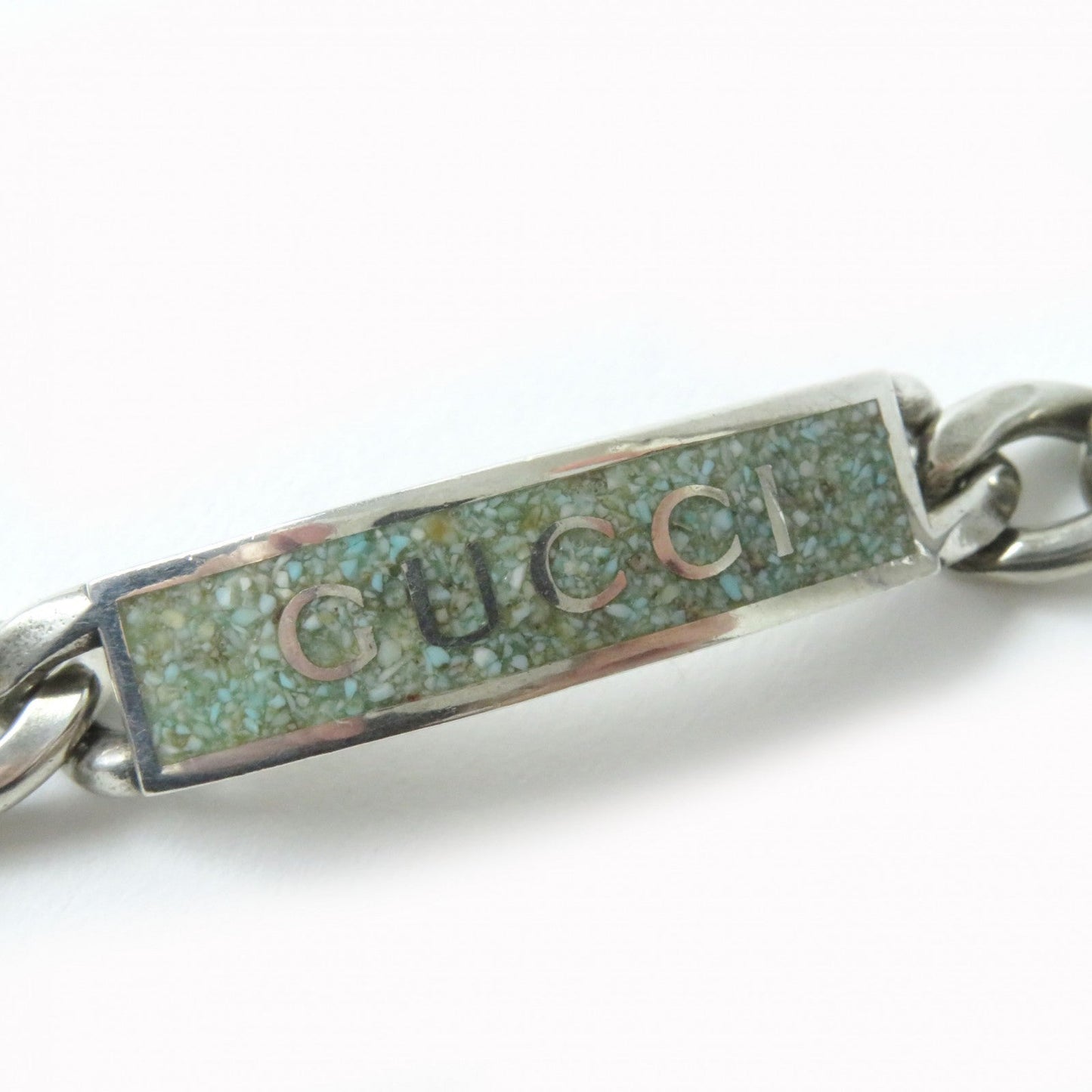 Gucci Bracelet 678712 Main?Fag925 Silver Blue Women 16