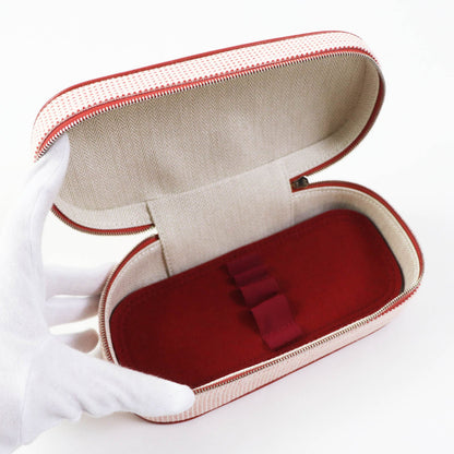 Hermes Cosmetics Pouch 100% Cotton Other