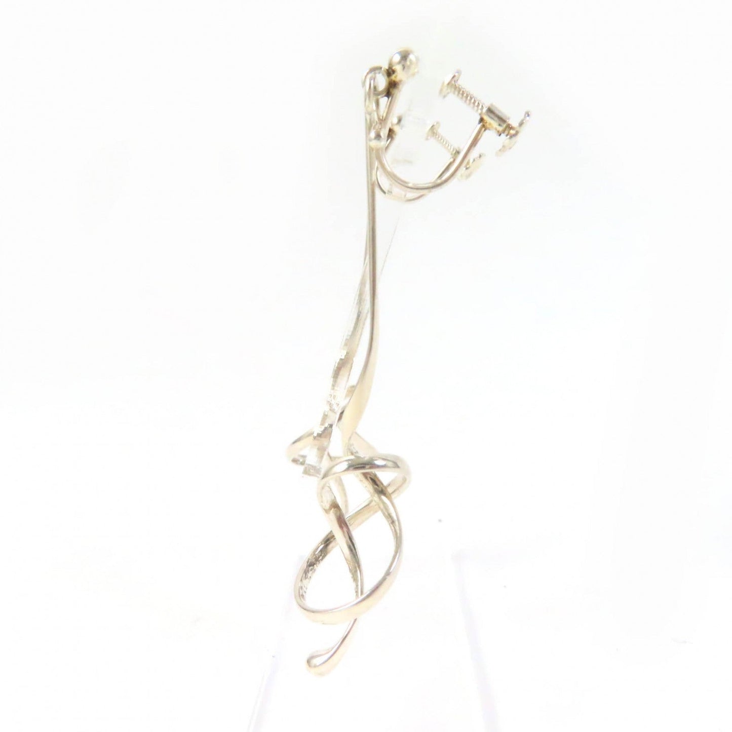 Georg Jensen Earring Main?Fsv925 Silver Forget Me Not Women