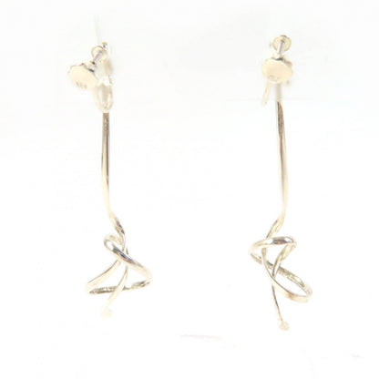 Georg Jensen Earring Main?Fsv925 Silver Forget Me Not Women