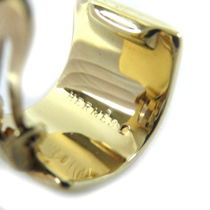 Hermes Earring Gold Plated Blue Pearl Motif Nanappoyaki Emile Women