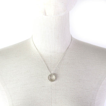 Tiffany&Co. Necklace 1837 Main?Fag925 Silver Circle Pendant Women