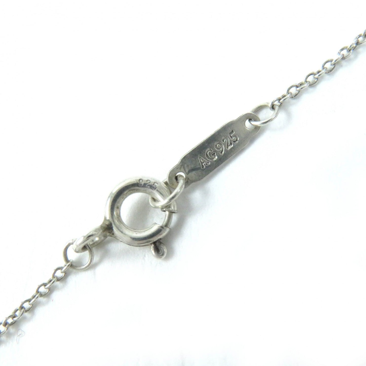Tiffany&Co. Necklace 1837 Main?Fag925 Silver Circle Pendant Women