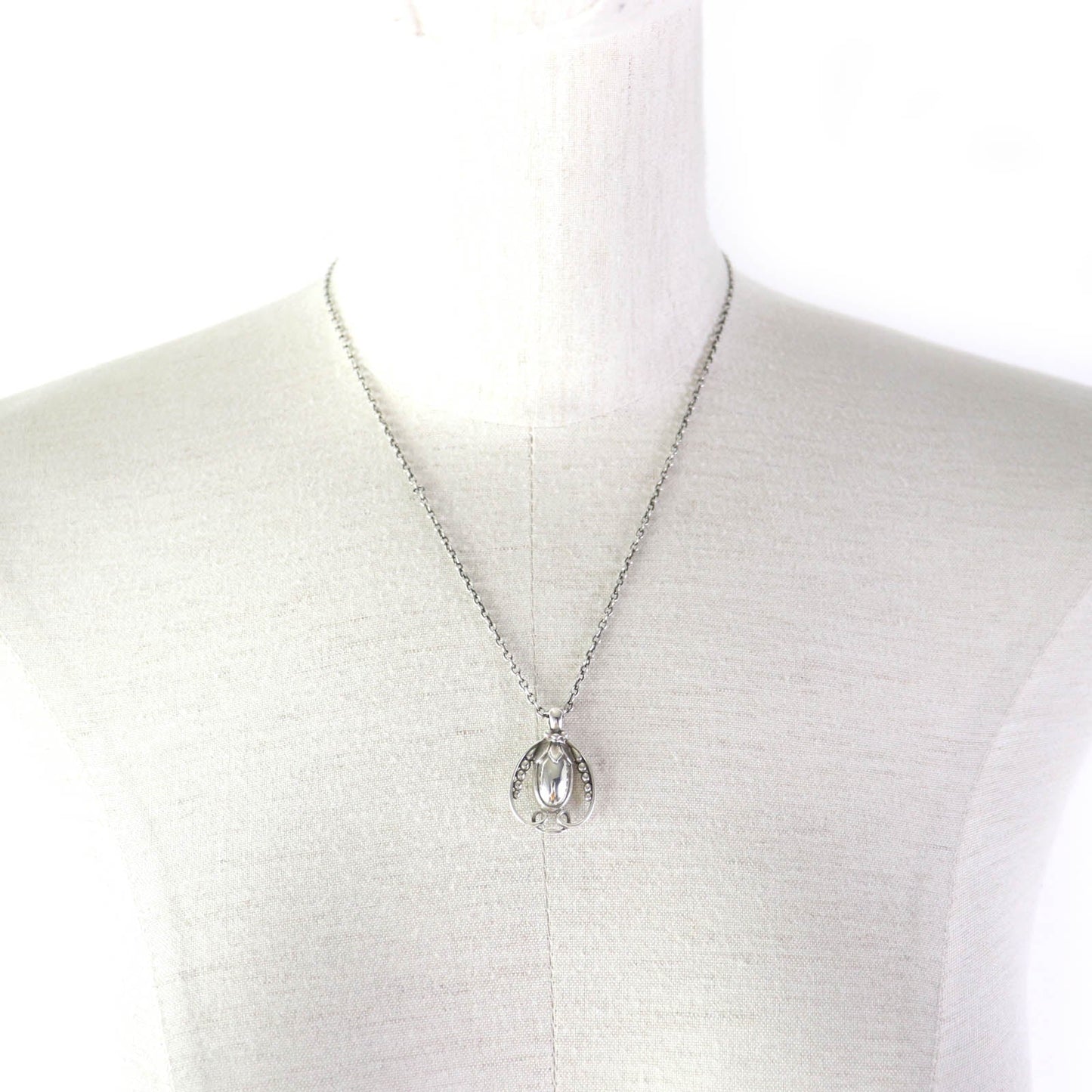 Georg Jensen Necklace 1990 Main?Fsv925 Silver Women