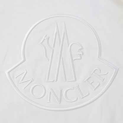 Moncler Sweat Cotton Ivory Felpa Women S