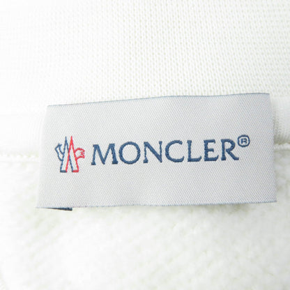 Moncler Sweat Cotton Ivory Felpa Women S