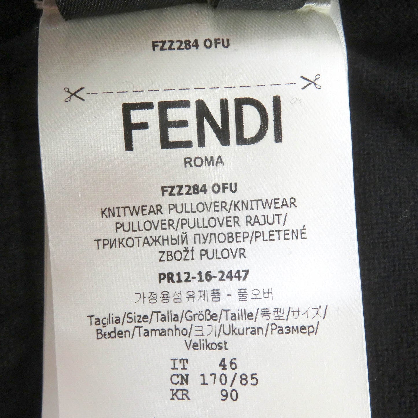 Fendi Knit Fzz284 Main