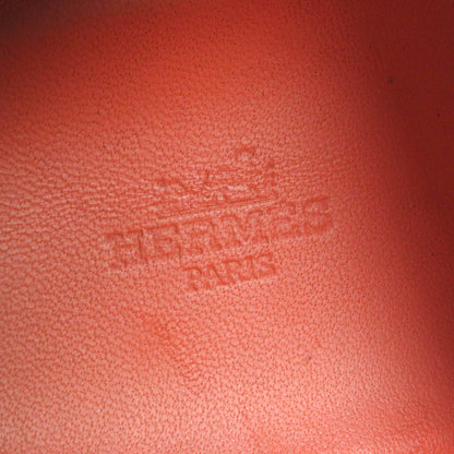 Hermes Low Cut Sneakers Leather Khaki Type Depart 41 1/2