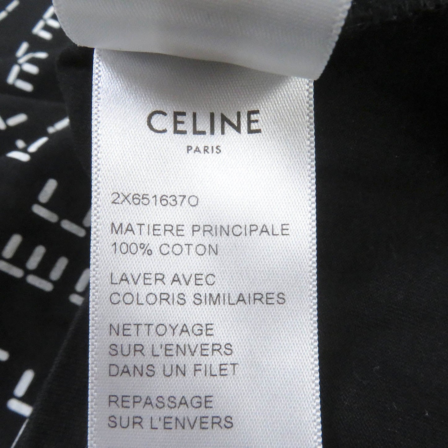 Celine Short Sleeve T-Shirt 2X651637O Main