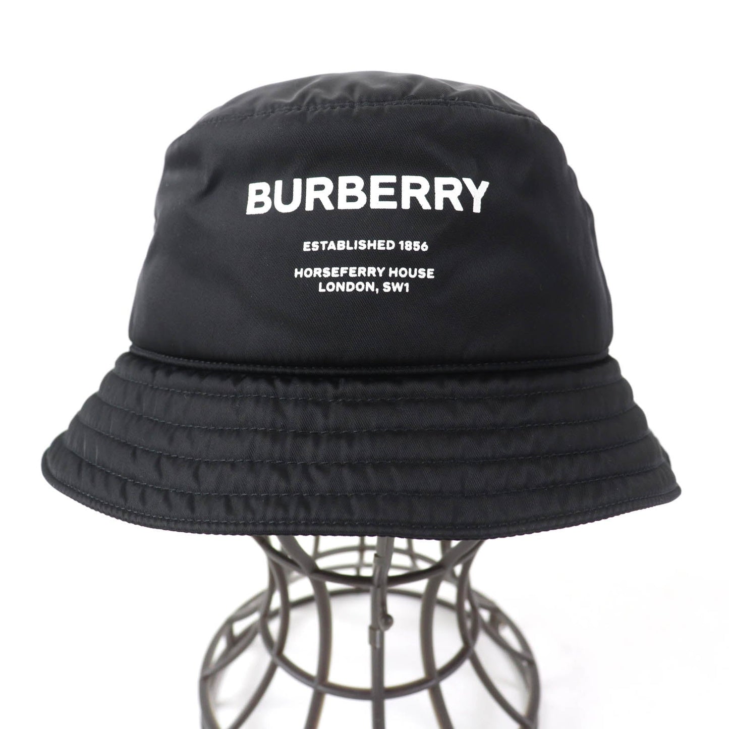 Burberry Hat 8044081 Nylon Black Women M