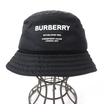 Burberry Hat 8044081 Nylon Black Women M