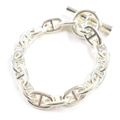 Hermes Bracelet Main?Fsv925 Silver Chene Dunkle Mm Mens