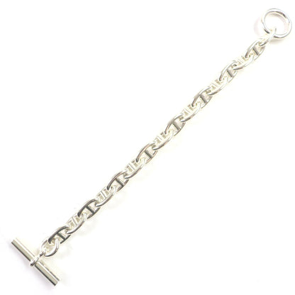 Hermes Bracelet Main?Fsv925 Silver Chene Dunkle Mm Mens